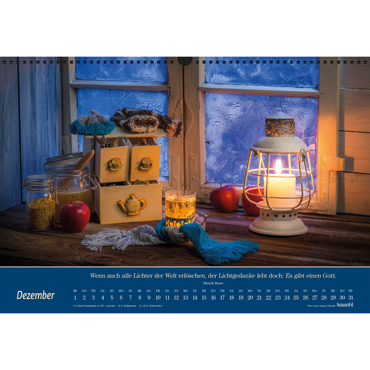 Atemholen 2027 - Wandkalender