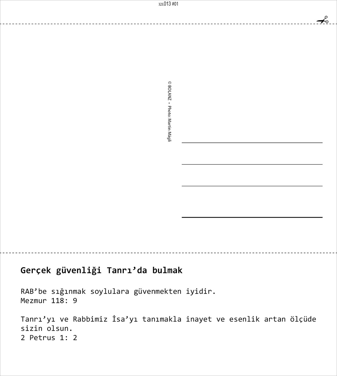 Leben für Dich 2027 -  Verteilkalender Türkisch