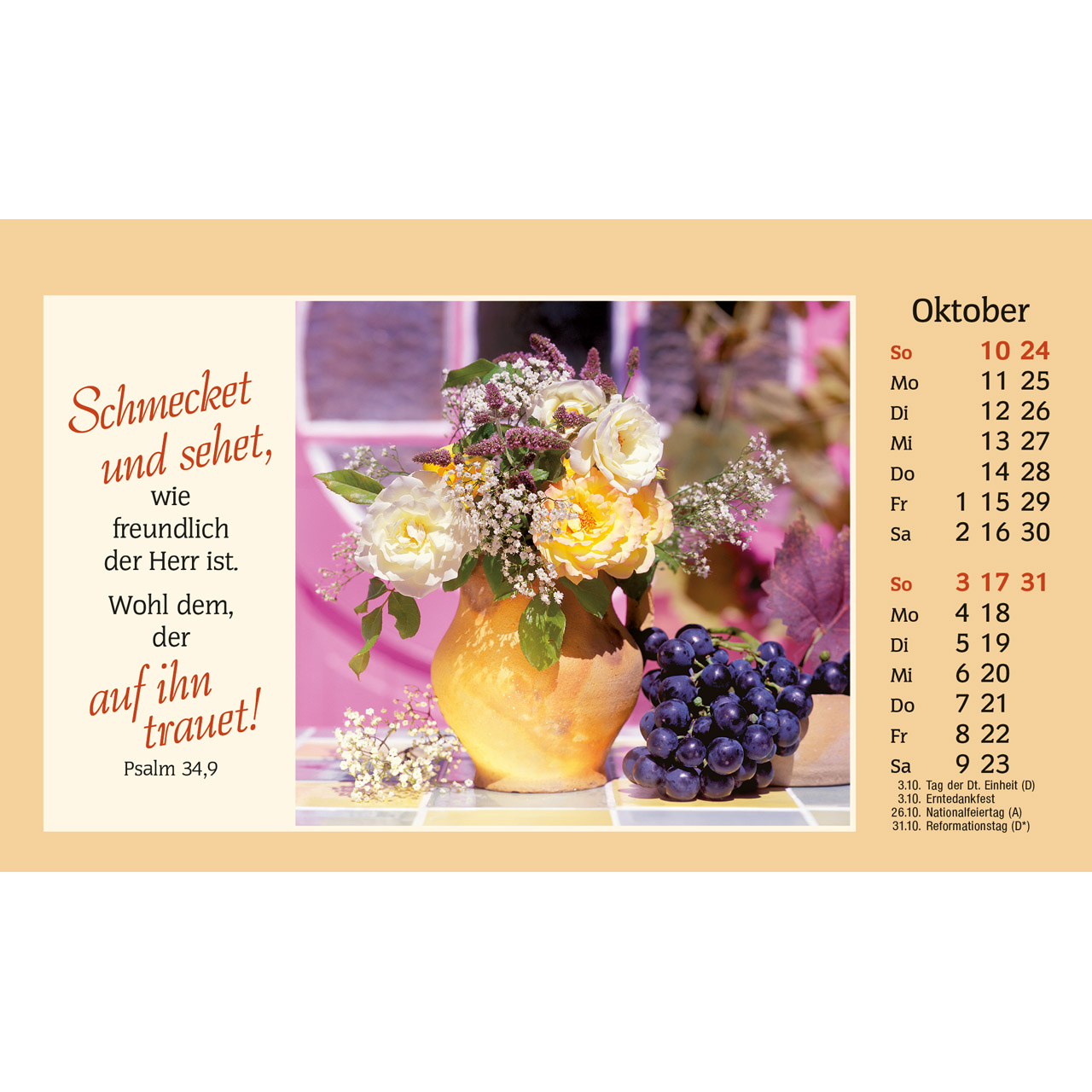 Der kleine Begleiter 2027 - Aufstellkalender