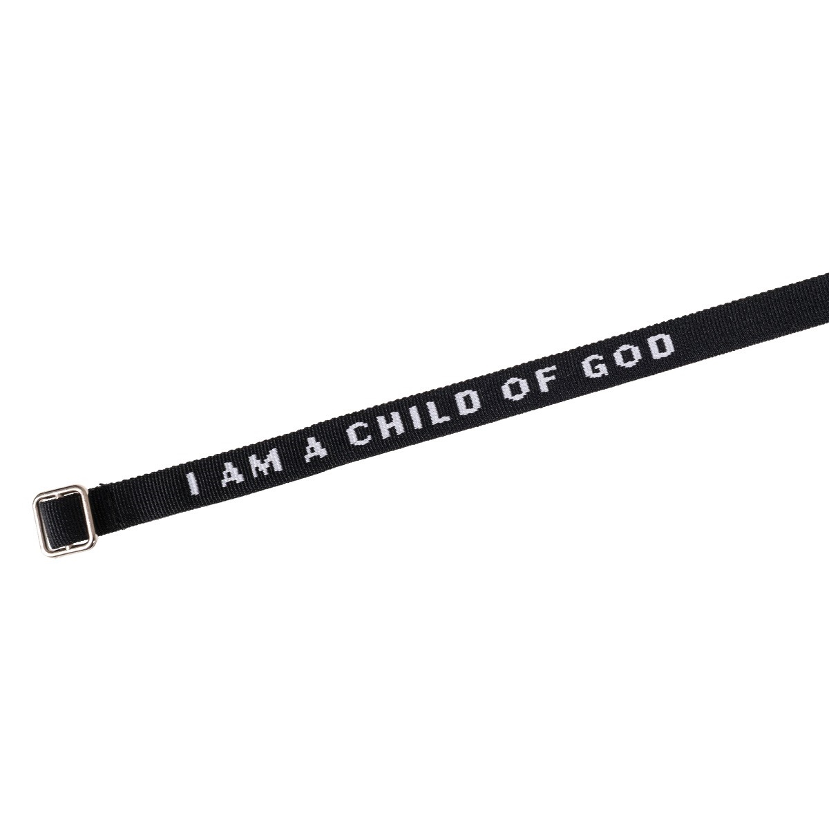 Armband 'I am a child of God' schwarz