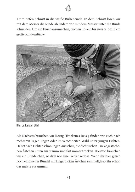 Waldläufer, Kluft und Knoten knüpfen