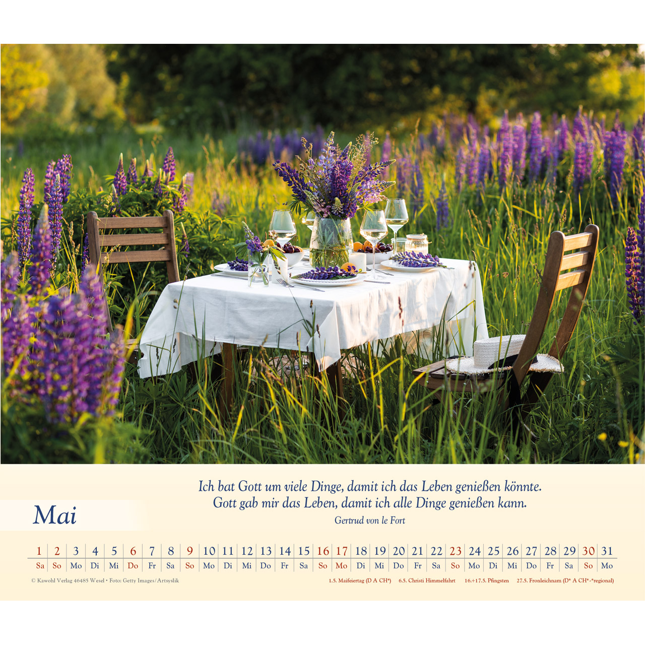 Balsam für deine Seele 2027 - Wandkalender