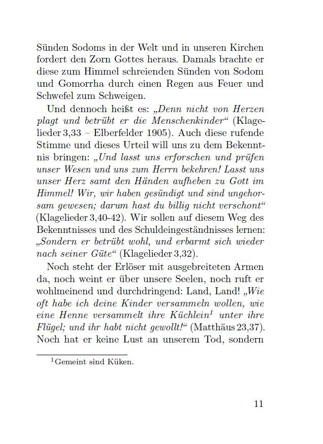 Ob man vor dem Sterben fliehen möge