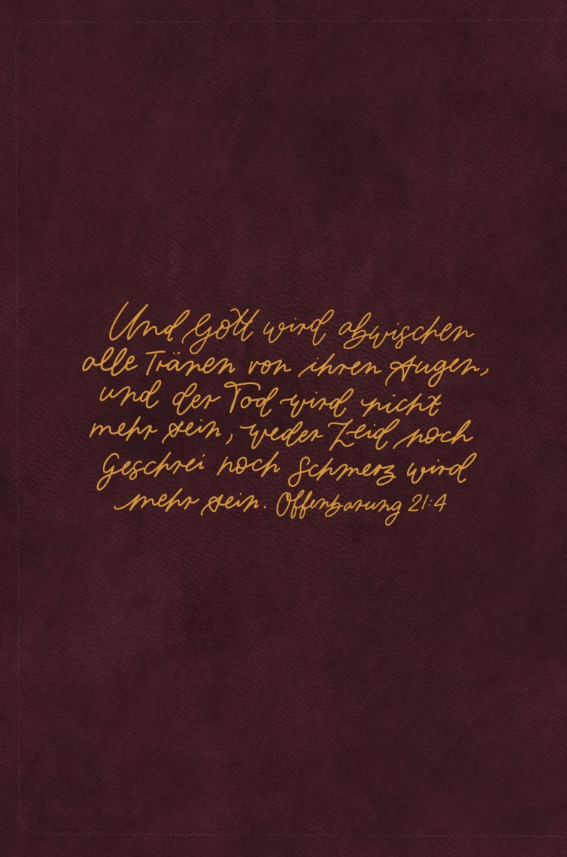 NeÜ LIEBEZURBIBEL (Schreibrandbibel WINE)