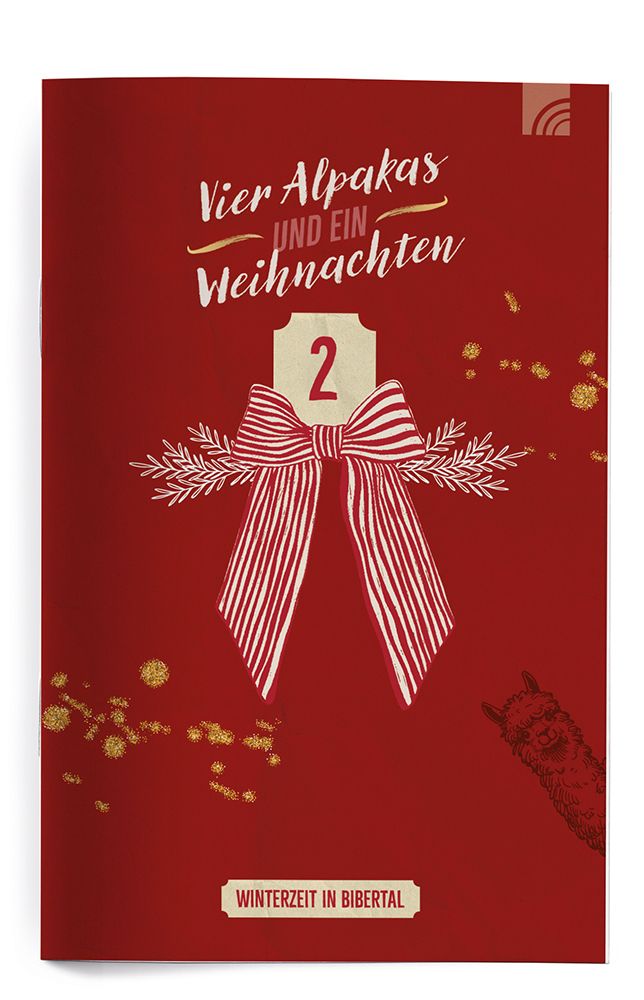 Vier Alpakas und ein Weihnachten