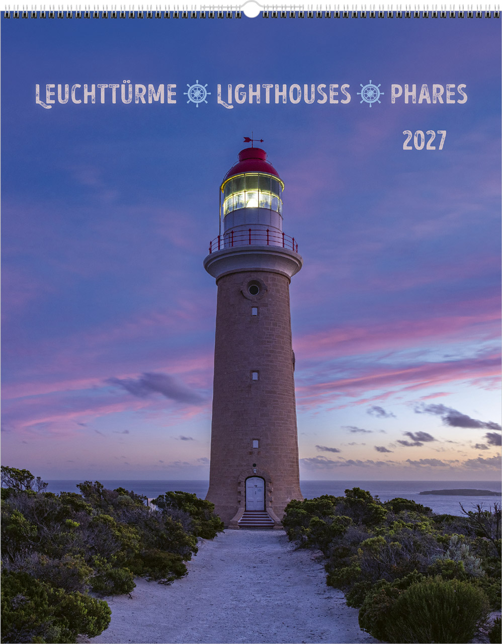 Leuchttürme - Lighthouses - Phares 2027 - Wandkalender