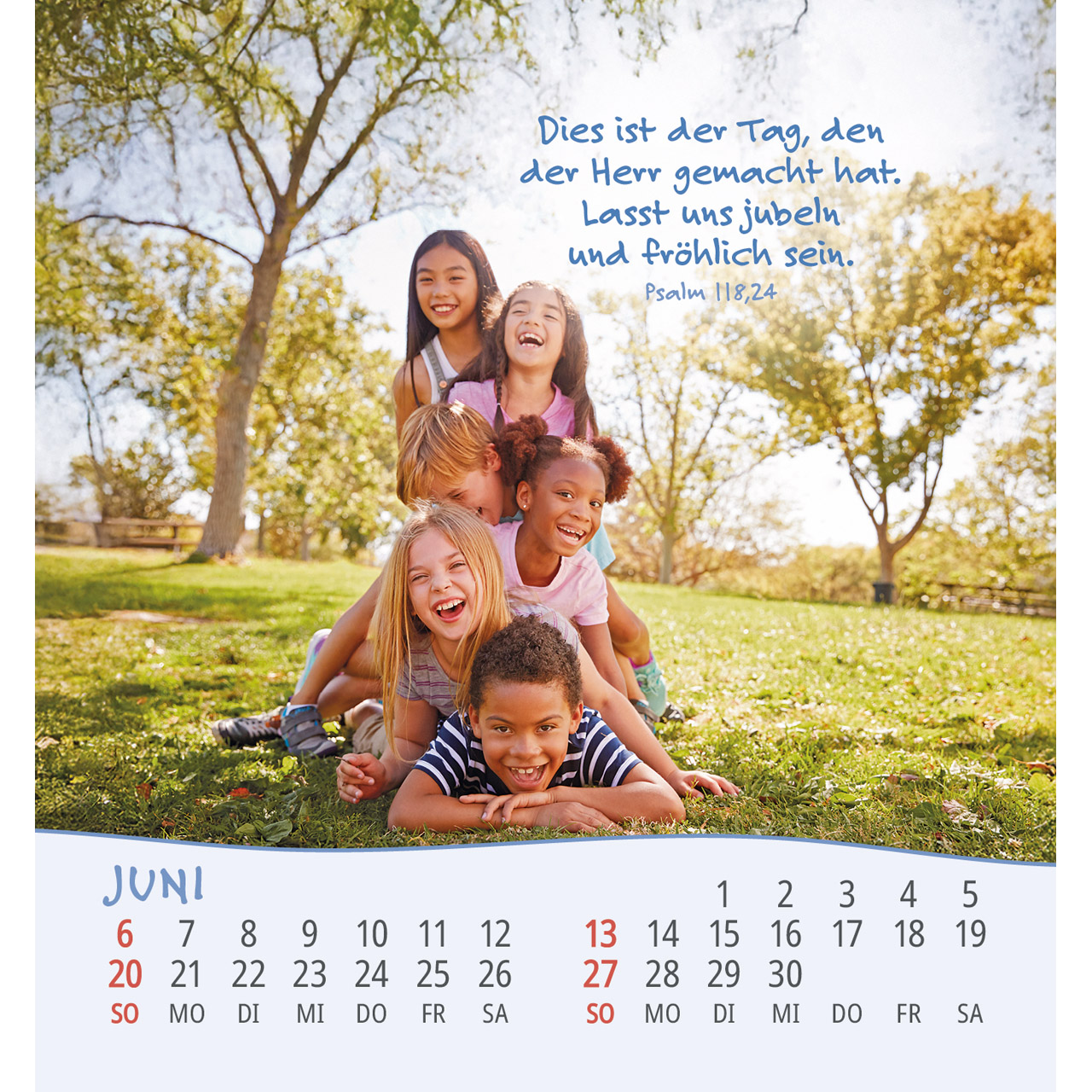 Gott hat alle Kinder lieb 2027 - Aufstellkalender
