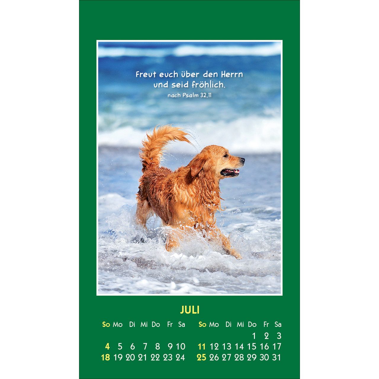 Hallo Du 2027 - Aufkleber-Kalender