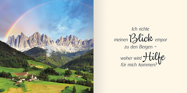 Ich schenke dir Psalm 121