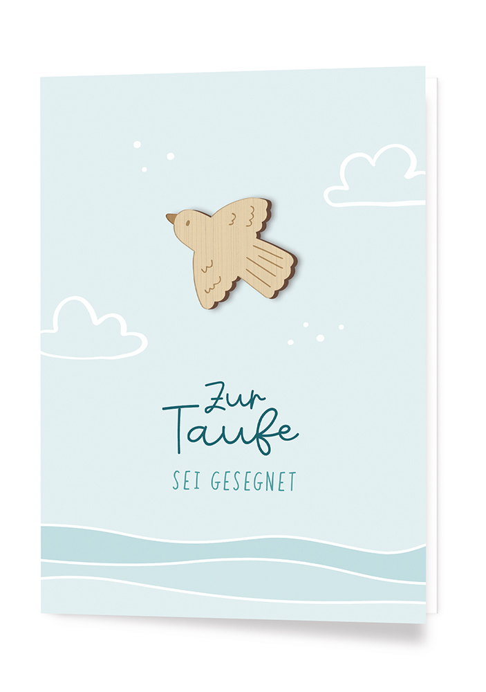 Faltkarte Zur Taufe - Sei gesegnet