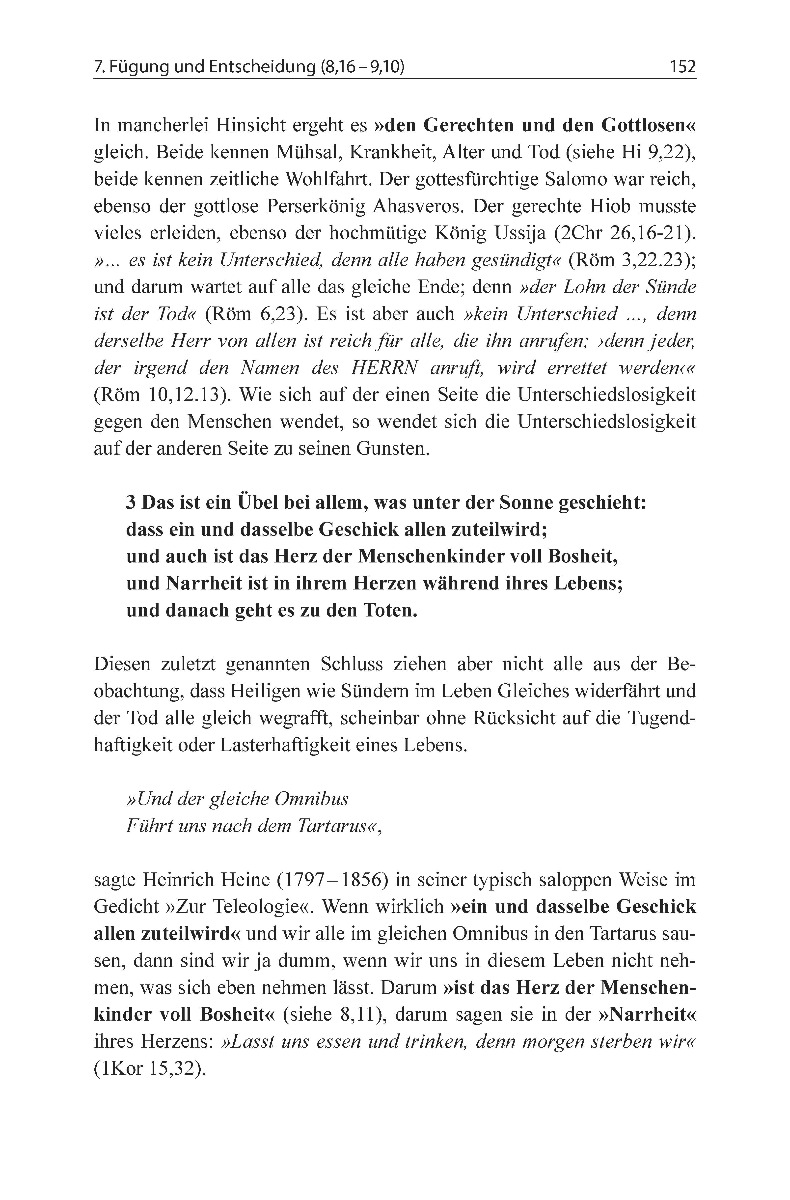 Kommentar zum Buch Prediger
