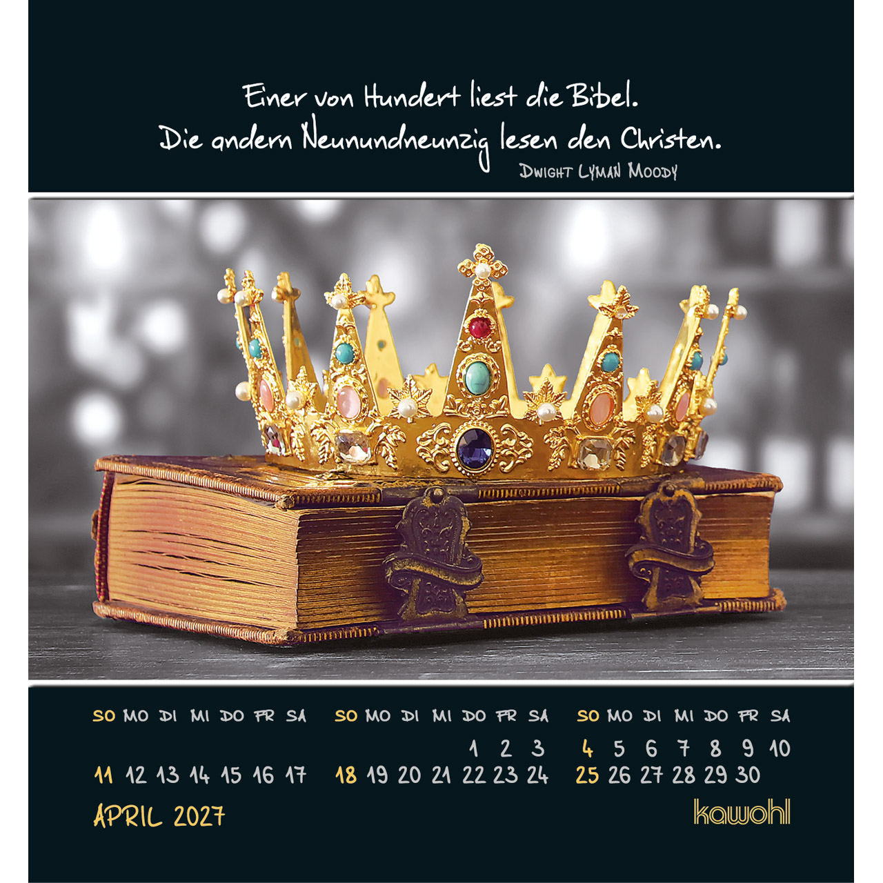 Freu dich an kleinen Wundern 2027 - Aufstellkalender