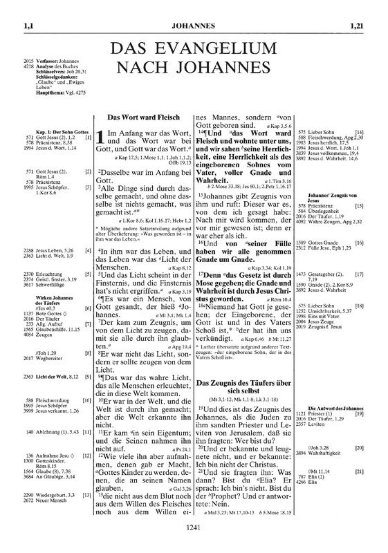 Thompson Studienbibel mit Wortkonkordanz