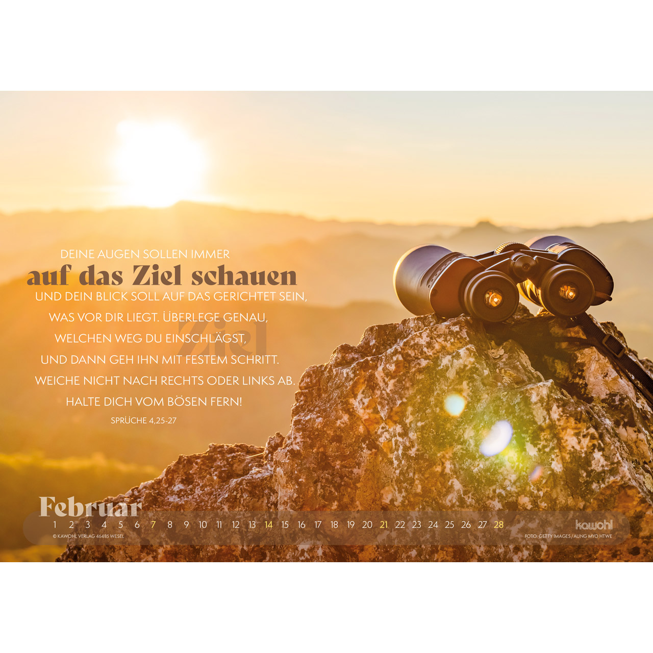 Abenteuer Unterwegs mit Gott 2027 - Wandkalender