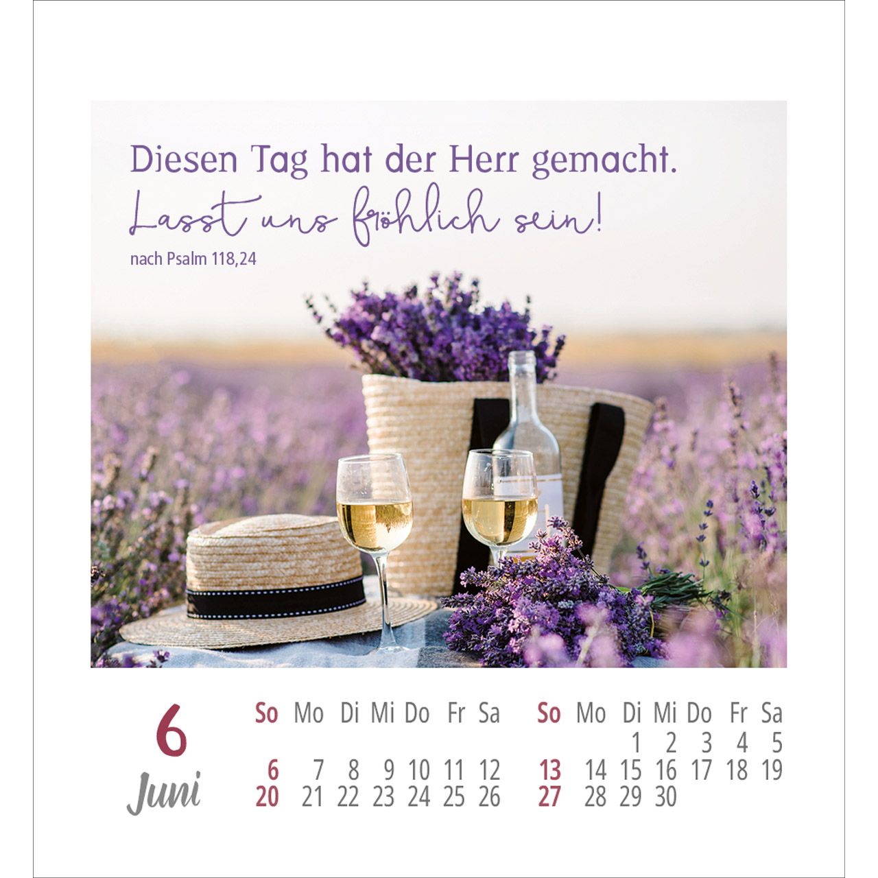 Frei sein & leben 2027 - Aufkleber-Kalender