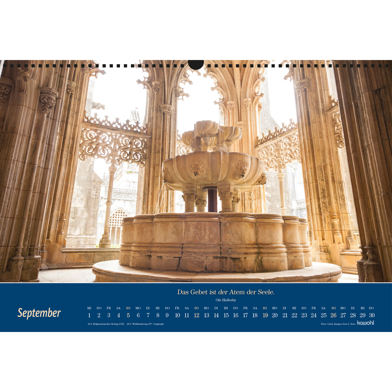 Atemholen 2027 - Wandkalender