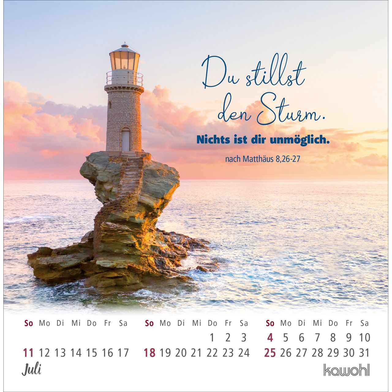 Ankommen & leben 2027 - Postkartenkalender