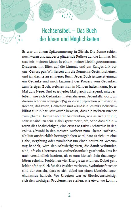 Hochsensibilität.