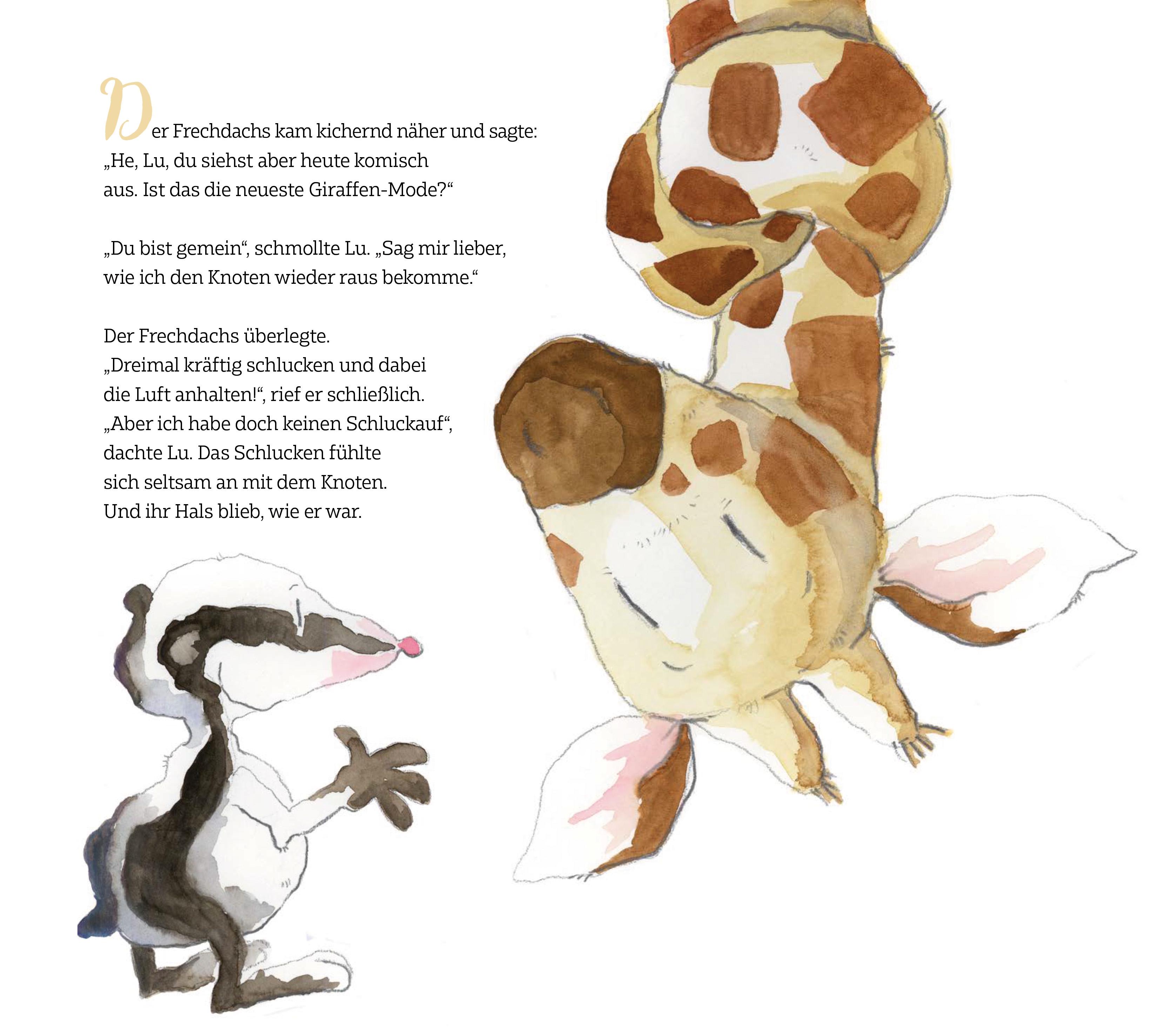 Lulatsch, die kleine Giraffe