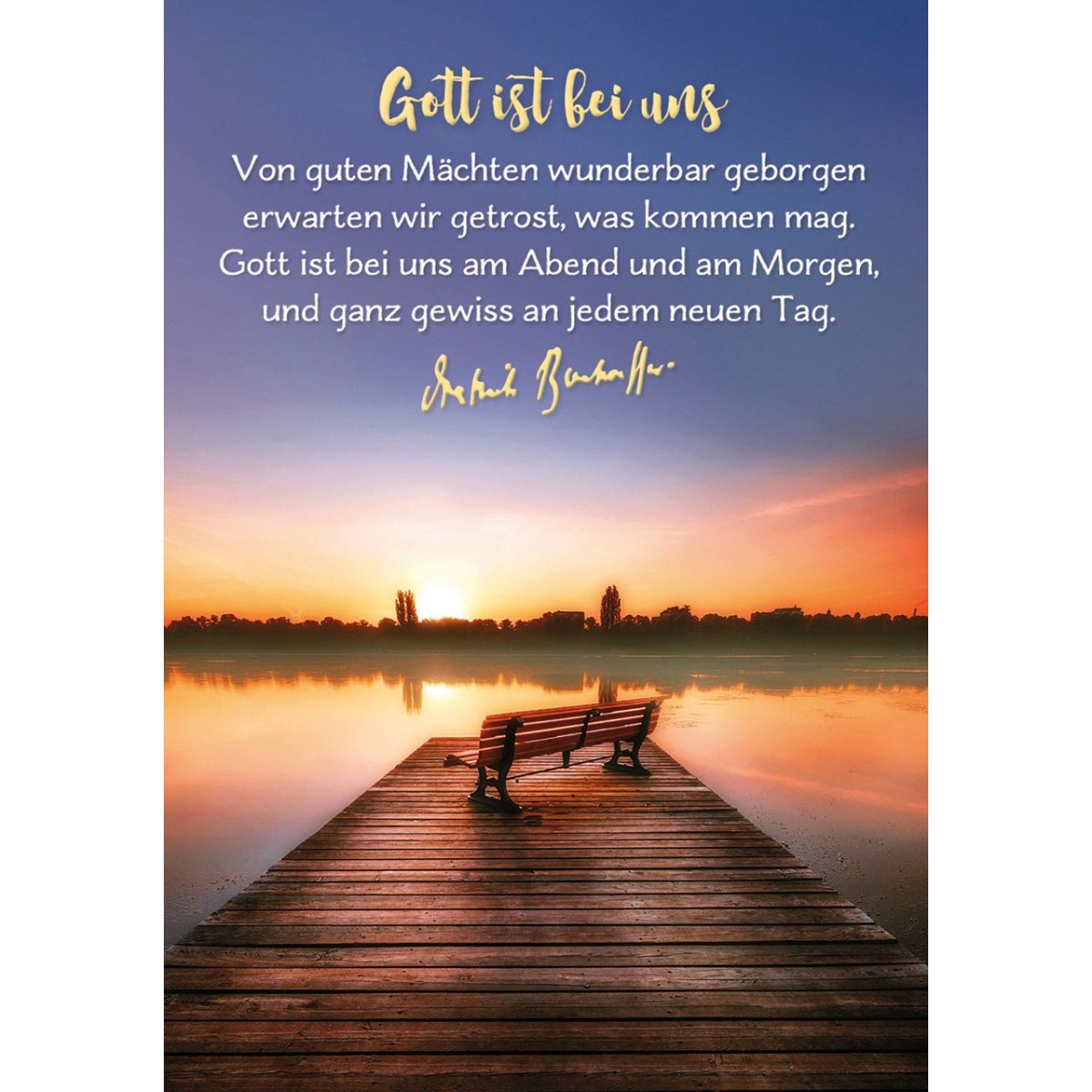 Kartenbox -Gott ist mit dir