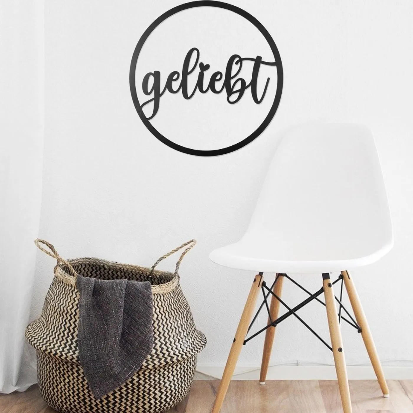 Dekowort 'geliebt'