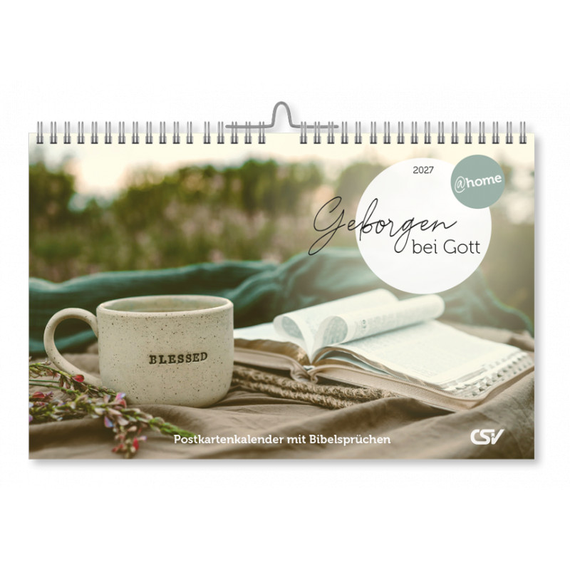 At Home - Geborgen bei Gott 2027 - Postkartenkalender