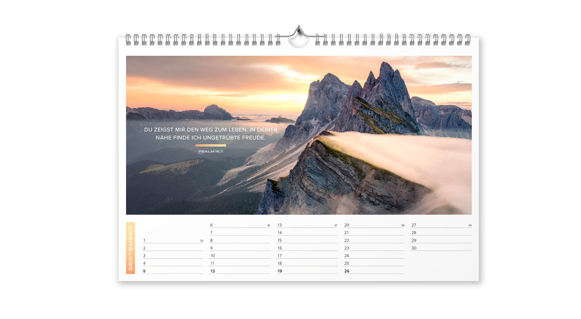 Life is more 2027 - Wandkalender Mittelgroß