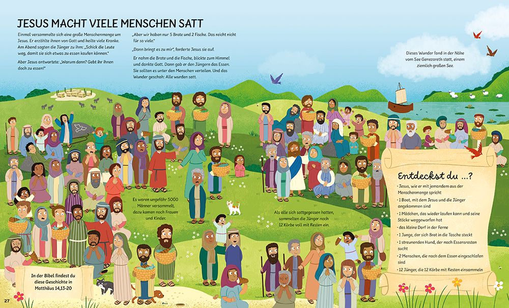 Wimmel-Bibelgeschichten zum Suchen und Entdecken