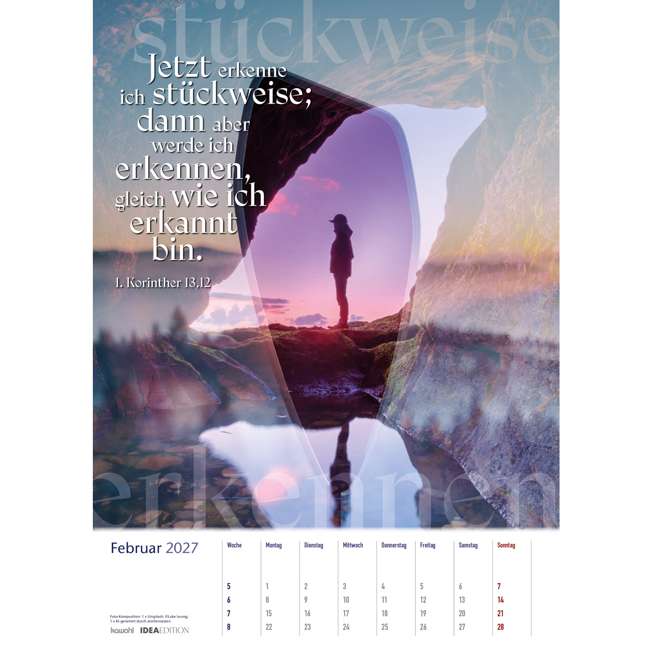 Auf seinem Weg 2027 - Wandkalender IDEA Edition
