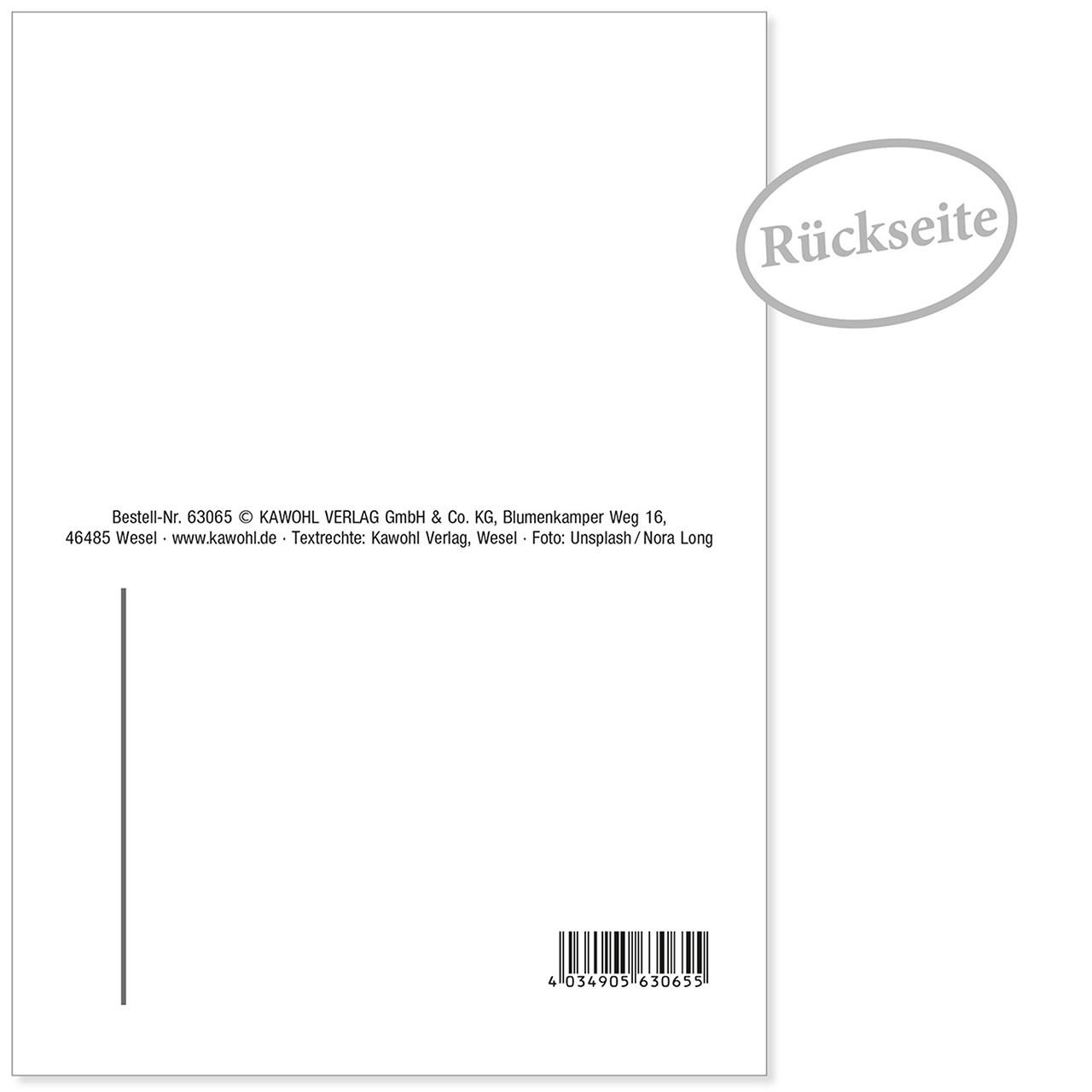 Postkarte 'Sei gewiss' 12 Ex.
