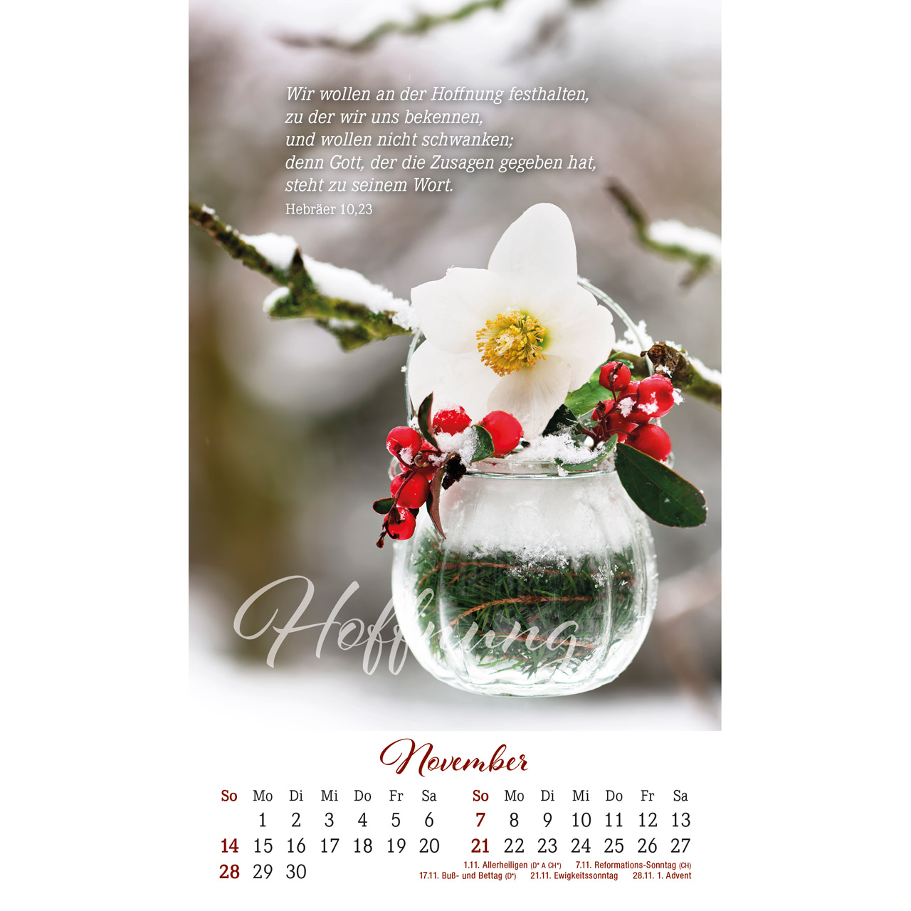 Ein Augenblick für dich 2027 - Postkartenkalender