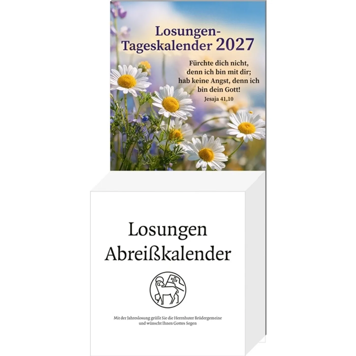Losungen Tageskalender 2027 - Abreißkalender