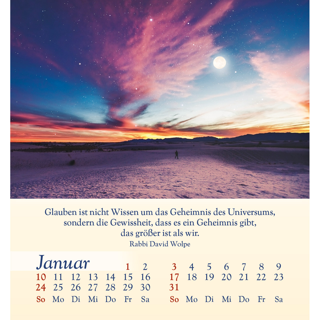 Licht für deine Seele 2027 - Aufstellkalender