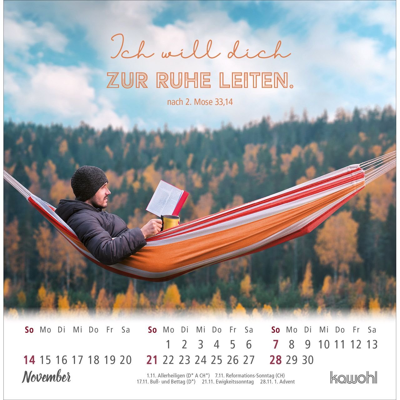 Ankommen & leben 2027 - Postkartenkalender