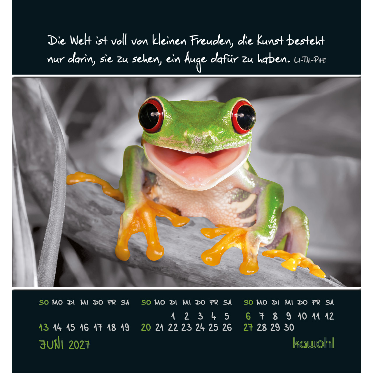 Freu dich an kleinen Wundern 2027 - Aufstellkalender