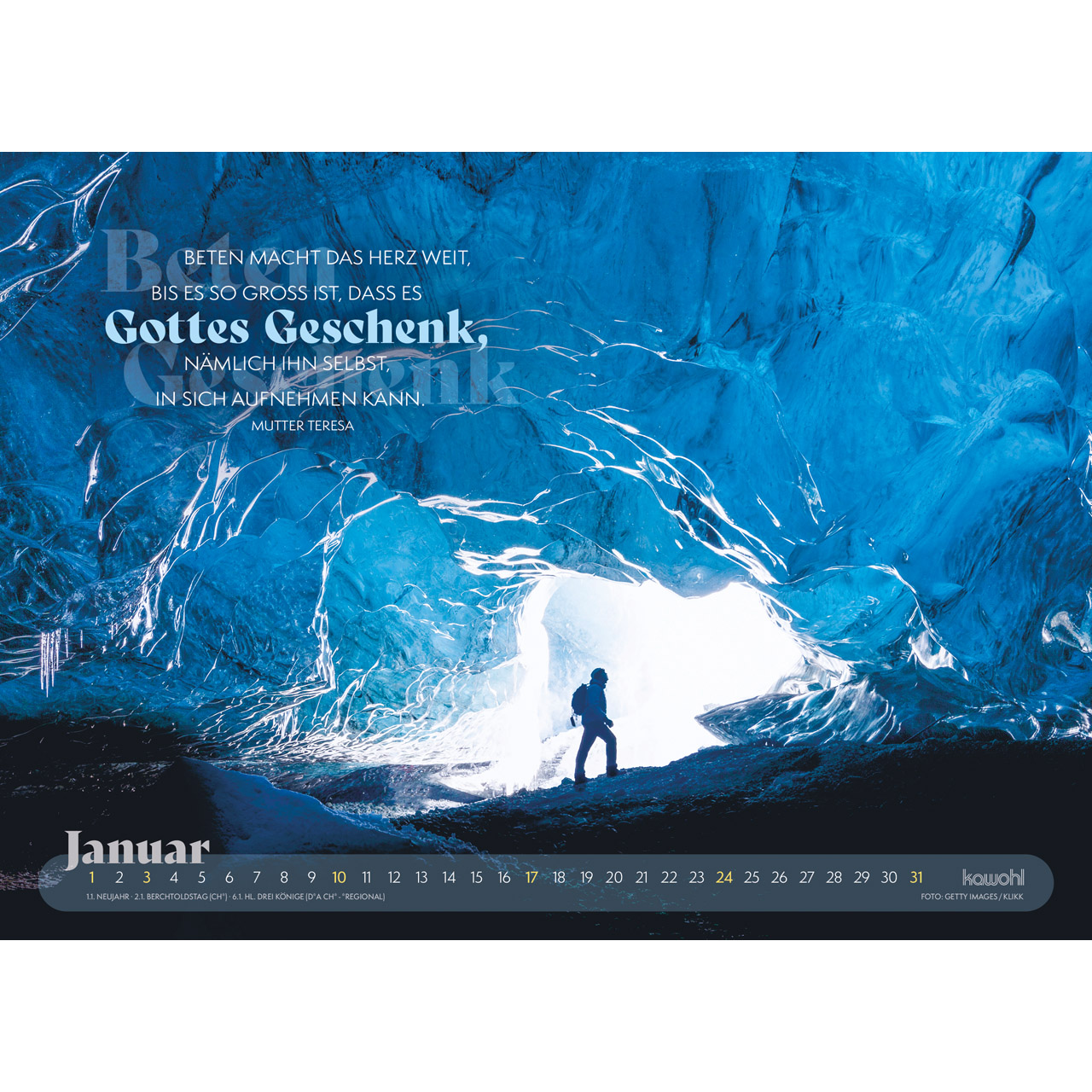 Abenteuer Unterwegs mit Gott 2027 - Wandkalender