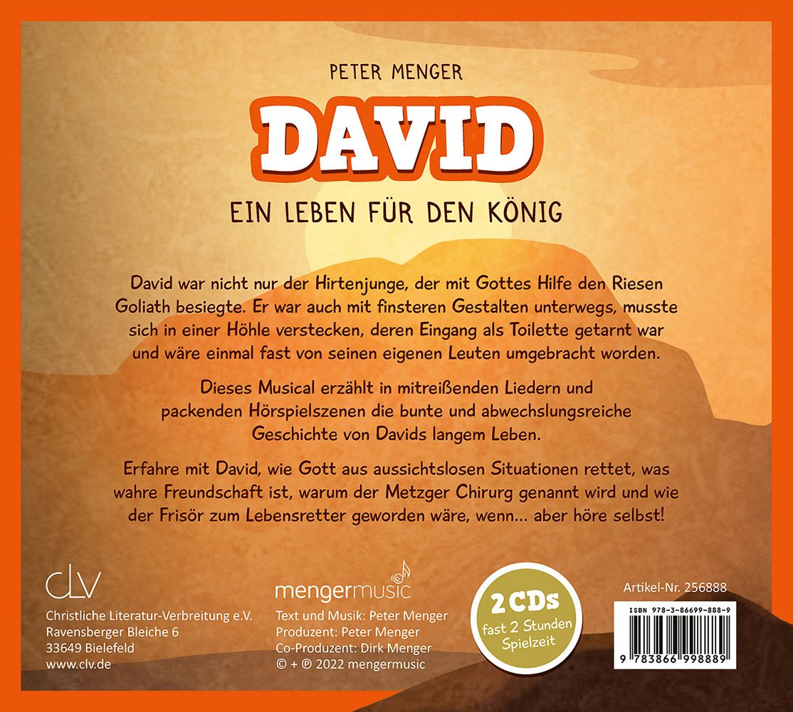 David - Ein Leben für den König (2 CDs)