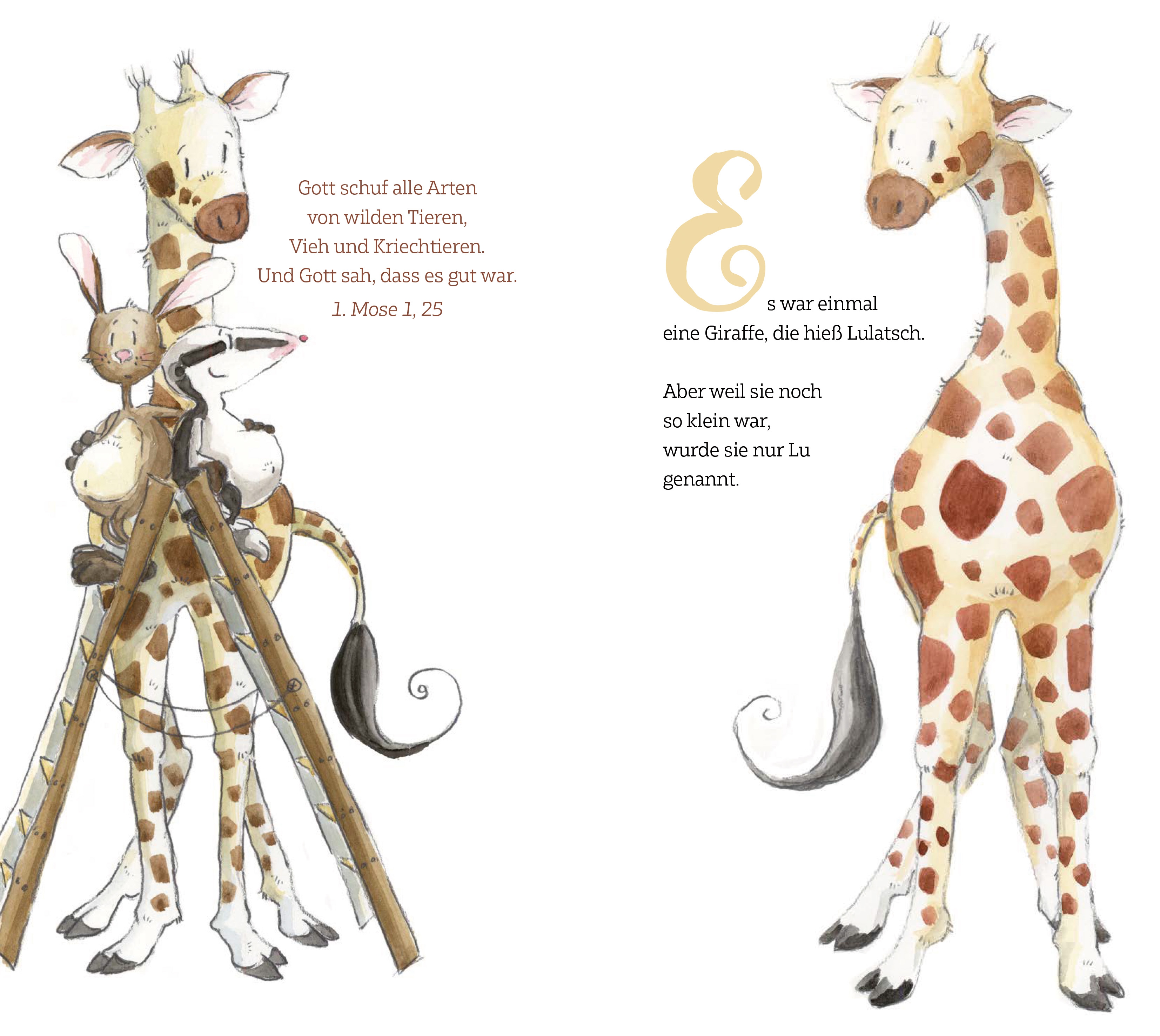 Lulatsch, die kleine Giraffe