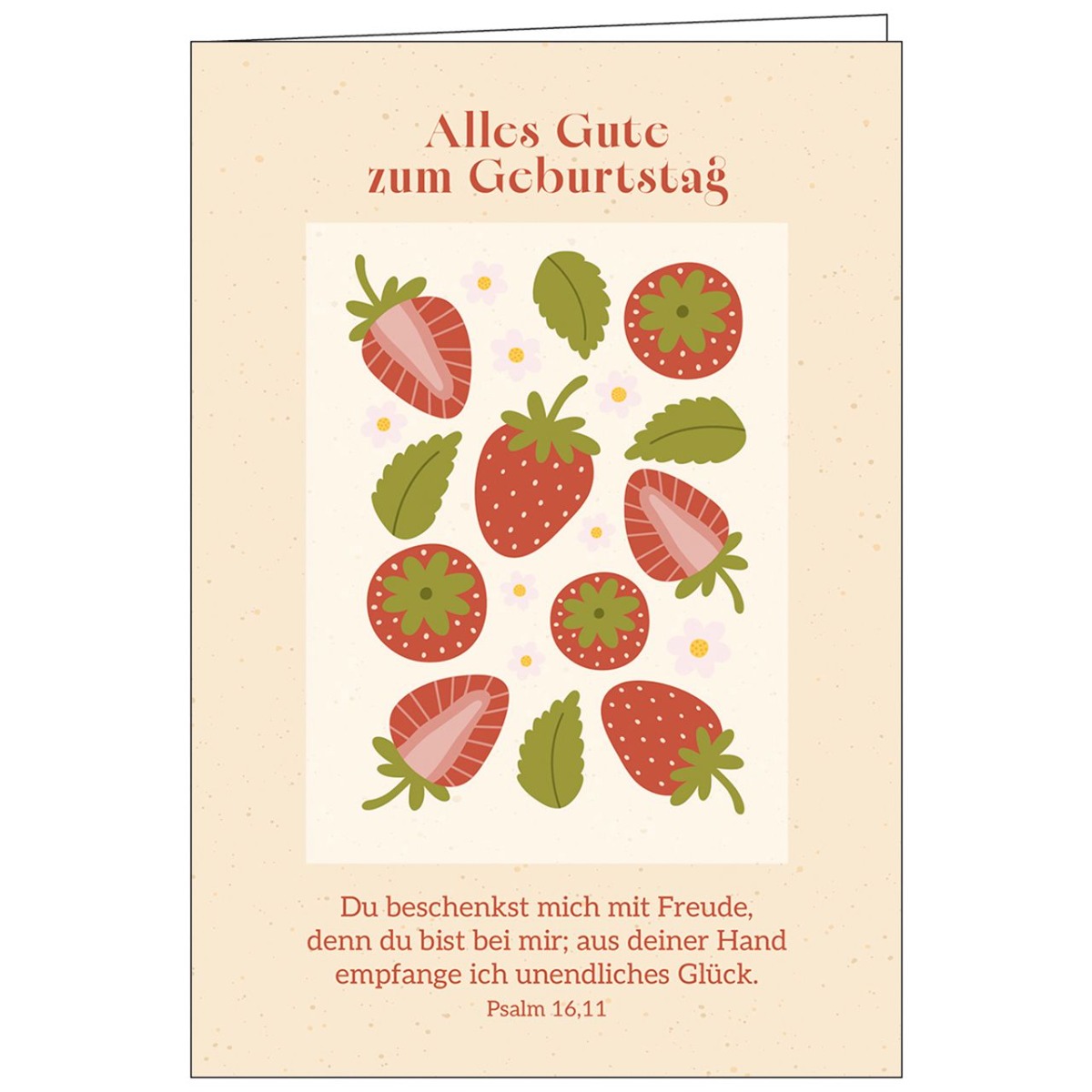 Faltkarte Alles Gute zum Geburtstag