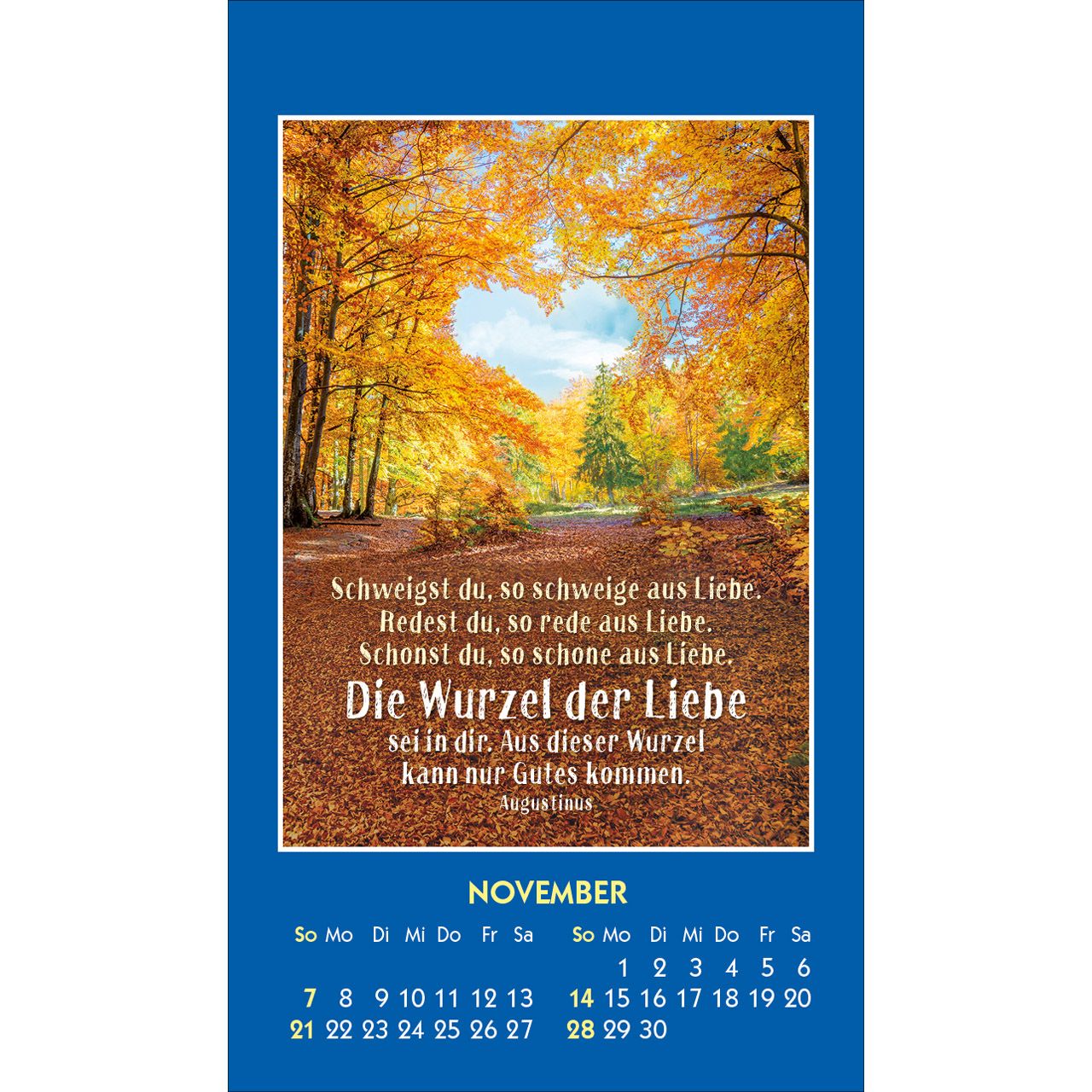 Ein gutes Wort für Dich 2027 - Aufkleber-Kalender