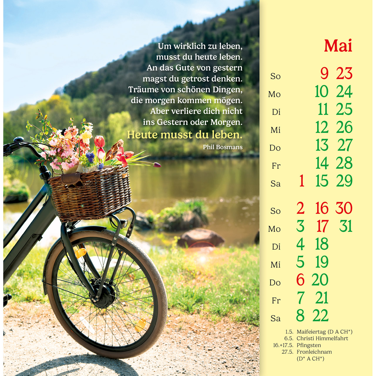Phil Bosmans 2027 -  Postkartenkalender