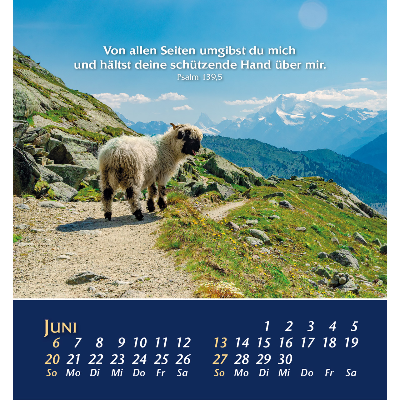 Aus der Stille leben 2027 - Aufstellkalender