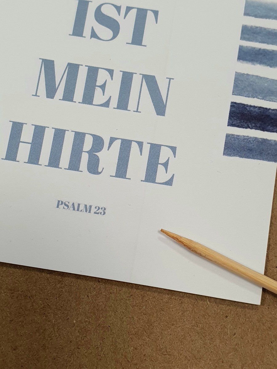 Postkarten 20 Stück - Der Herr ist mein Hirte (Mängelexemplar)