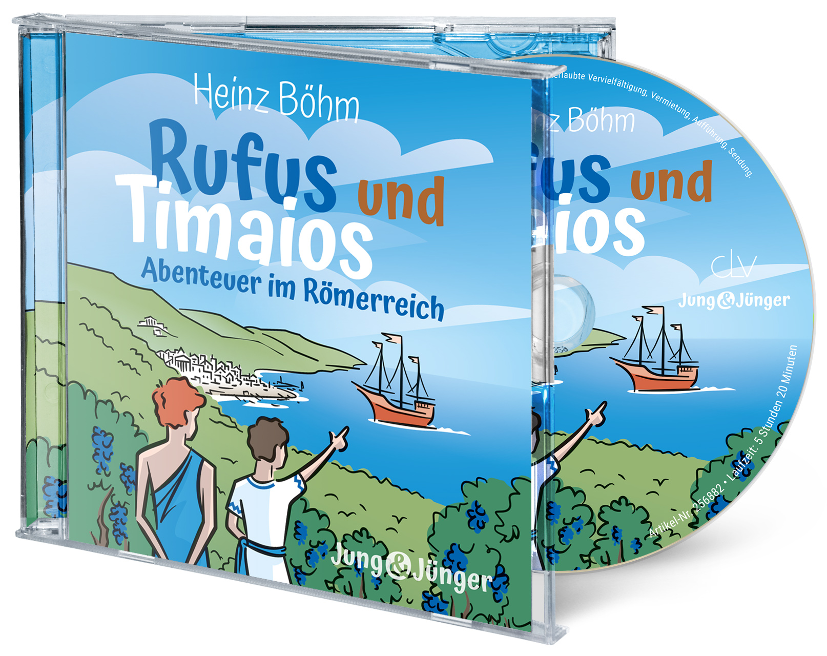 Rufus und Timaios - Abenteuer im Römerreich - Hörbuch