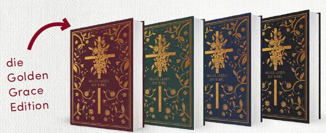 Neues Leben. Die Bibel - Gold/Tintenschwarz
