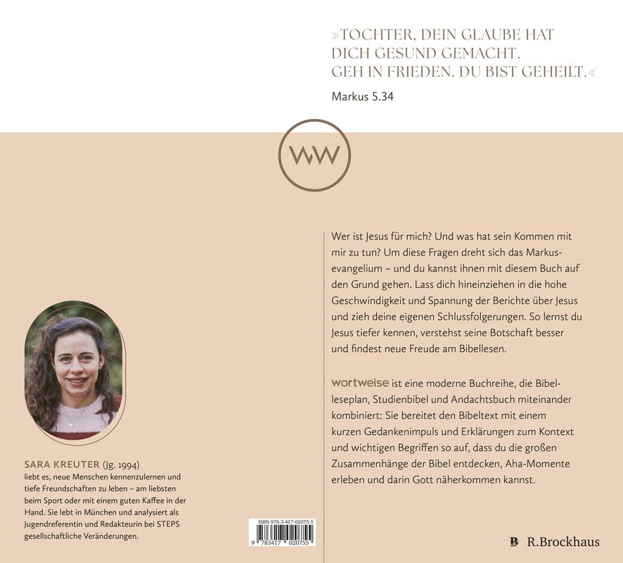 Das Bibellesebuch zu Markus