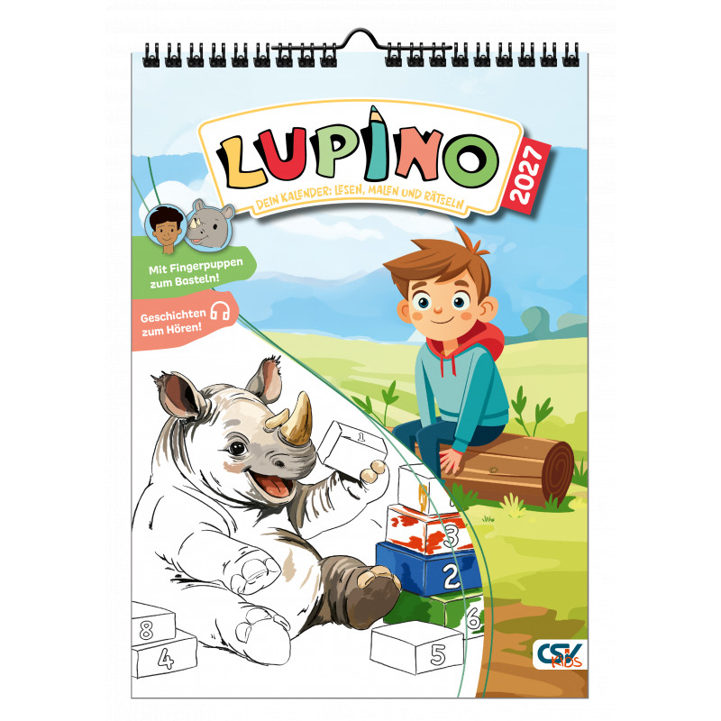 Lupino 2027 - Kinderkalender