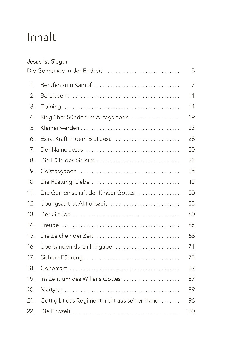 Jesus ist Sieger