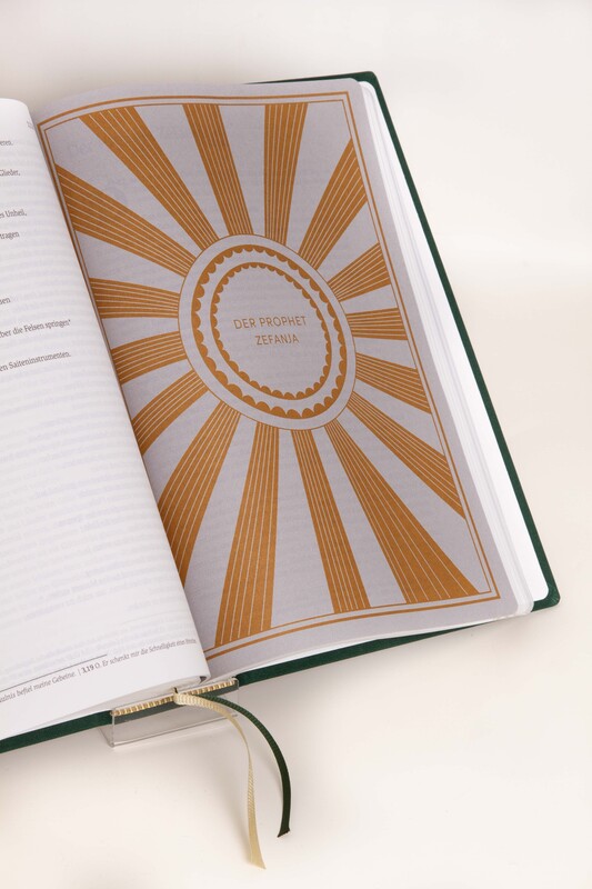 Neues Leben. Die Bibel - Gold/Waldgrün
