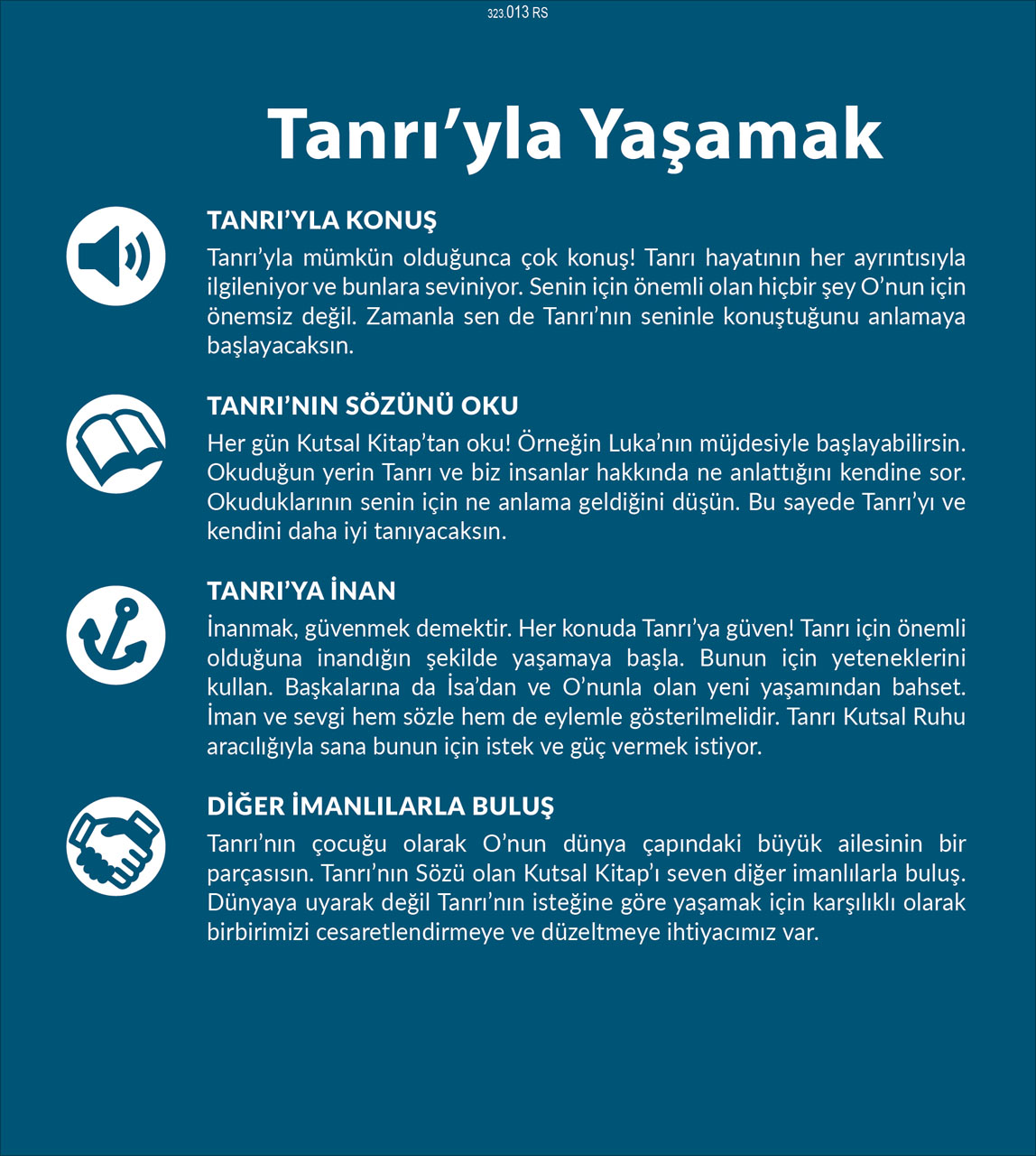 Leben für Dich 2027 -  Verteilkalender Türkisch